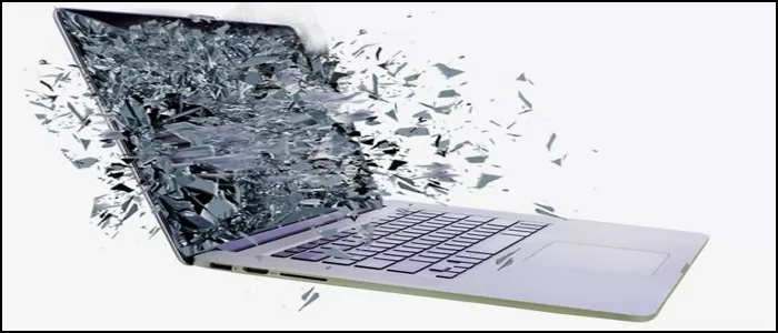 broken laptop service