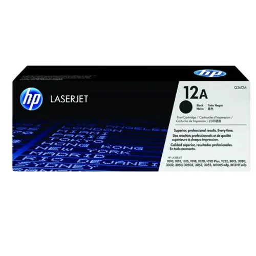 HP 126A BLACK ORIGINAL LASERJET TONER CARTRIDGE