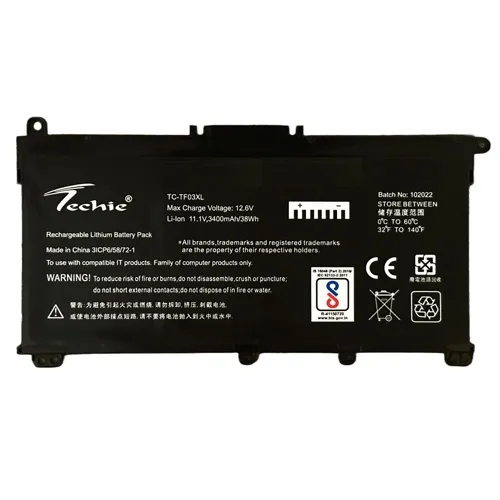 HP BI03XL For Pavilion X360 13 U 3470mAh Battery